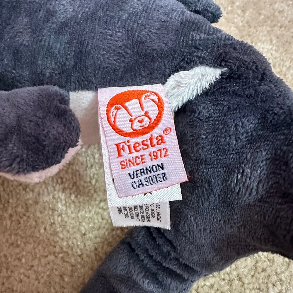 Fiesta Hammerhead Shark Grey Plush Toy 20” long Ocean Stuffed Animal